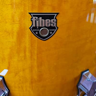Fibes Floor Tom - Amber Lacquer 16" - Austin image 6