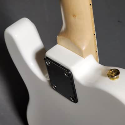 Partscaster Telecaster Style 2020's - Artic White - Gold Hardware image 12