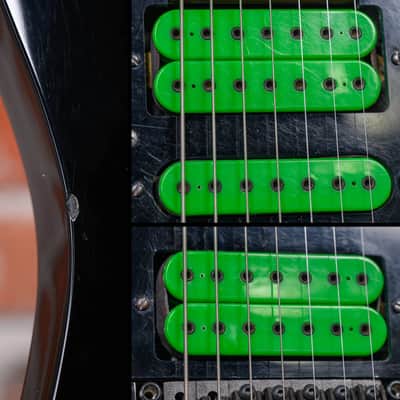 Ibanez UV7 Steve Vai Signature Black 1991 w/OHSC image 14