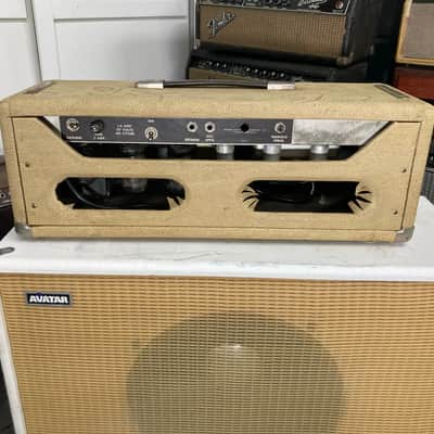 Fender Tremolux 6G9-A 1963 30-Watt Head only Blonde image 3