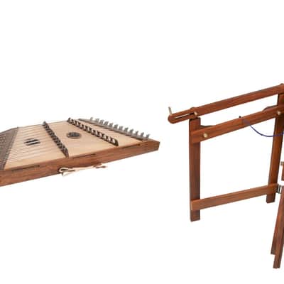 Hammered Dulcimer Package Includes: Pro Quality 12/11 Course Sheeshasm Hammered Dulcimer W/ Hammers image 1