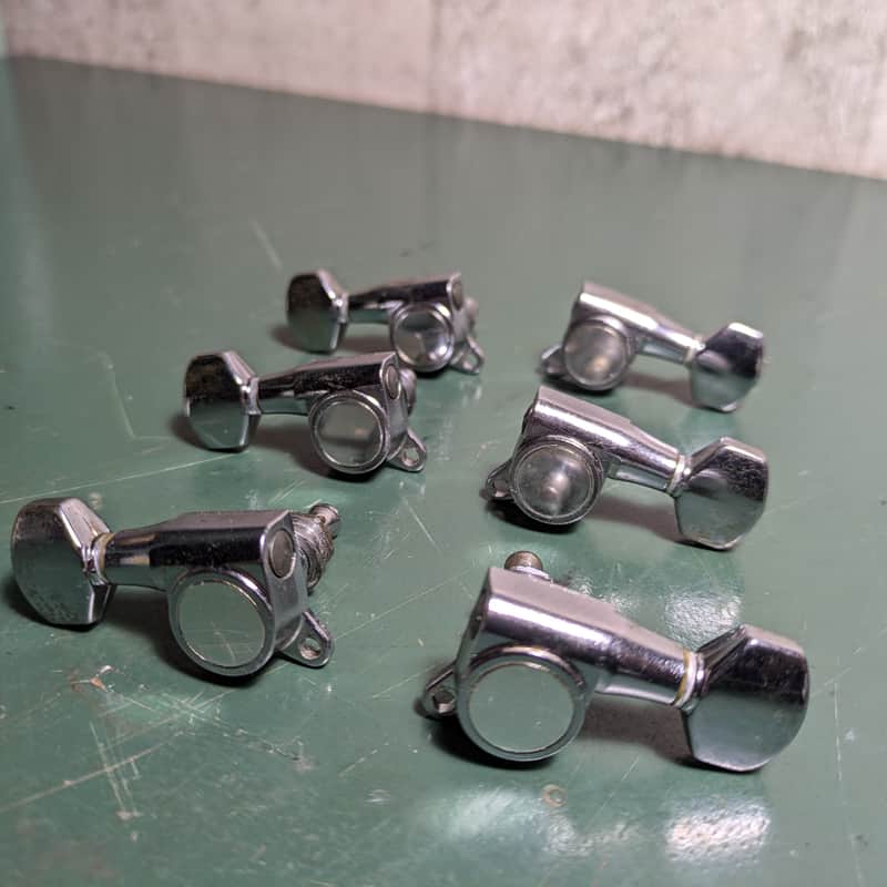 80s Gotoh Tuners Chrome