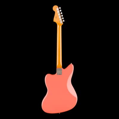 Squier Classic Vibe '60s Jazzmaster Laurel Fingerboard Tortoishell Pickguard Tahitian Coral image 3
