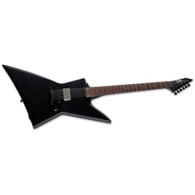 ESP LTD EX-201 Guitar - Black Satin image 4