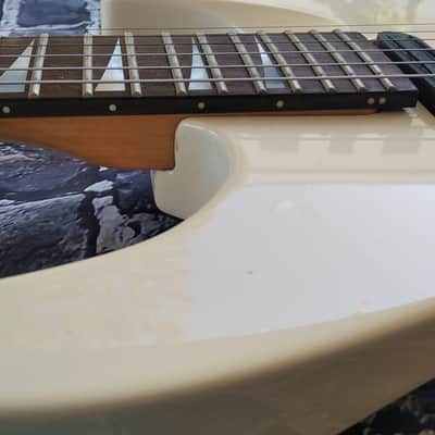 RARE Charvel  SDK-110 1991 Made in Japan Super Dinky Snow White by Jackson image 5