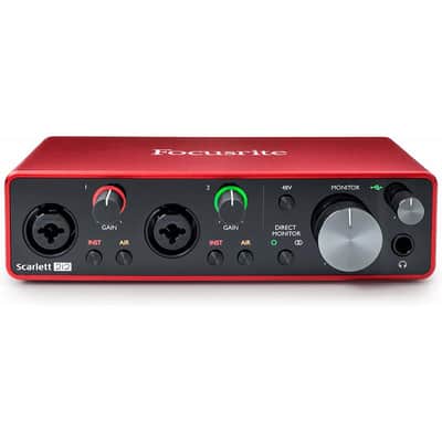 Focusrite Scarlett 2I2 Studio 3rd Generation USB Audio Interface image 4