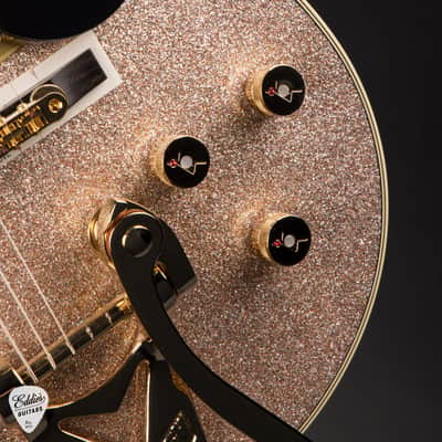 Gretsch G6134TG Limited Edition Penguin™ with String-Thru Bigsby - Champagne Sparkle image 14