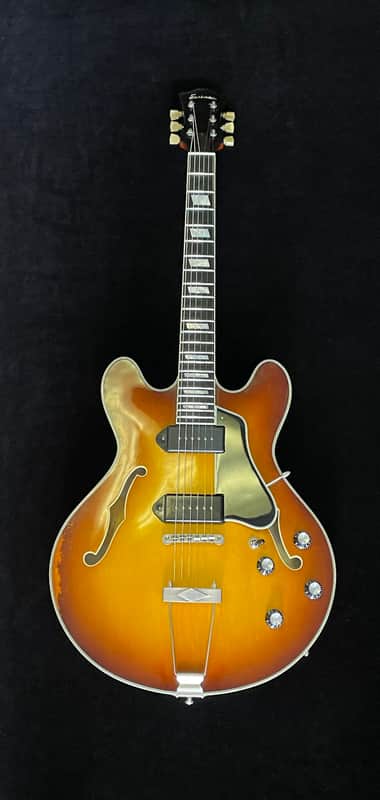 Eastman T64/V-T-GB Hollow body Thinline Electric Guitar image 1