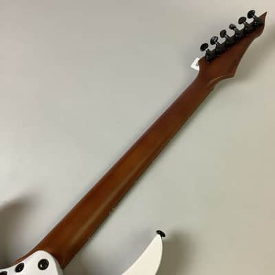 Balaguer Guitars Diablo Standard with Hipshot Hardtail Bridge - Satin Trans White image 7