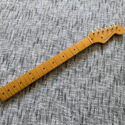 2024 Fender 70th Anniversary American Vintage II '54 Stratocaster Maple Guitar Neck w/ Tuners image 2