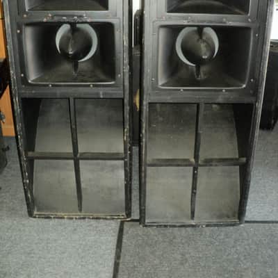 Vintage TurboSound TMS-4 3-Way Bi-Amped Line Array PA LoudSpeakers (Pair) image 1