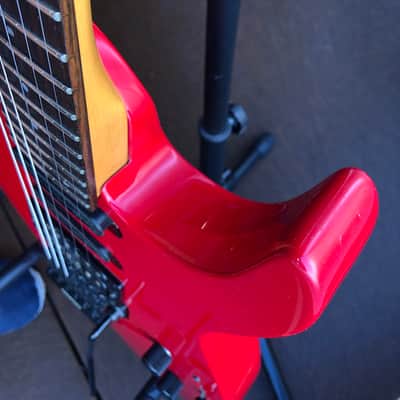 1991 MIJ Fernandes FR-65, Tilt Back Headstock, Contoured Heel, Vintage Gig Bag image 7