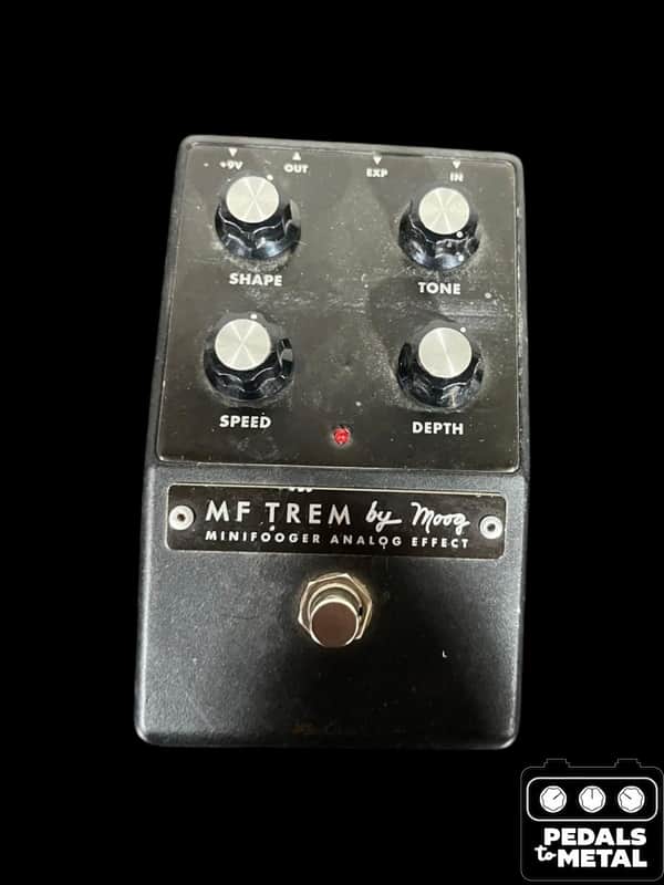 Moog MF TREM minifooger トレモロ Moog Minifooger MF Trem Tremolo Pedal | Reverb