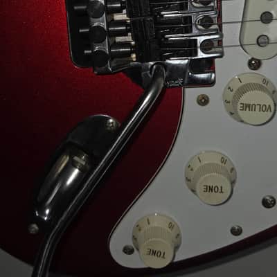 Fender Stratocaster MIJ 1987 - Red, metallic image 3