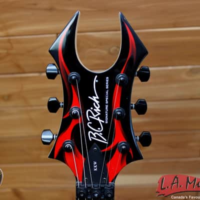 B.C. Rich KKW Kerry King Signature Warlock Guitar KAHLER Wartribe