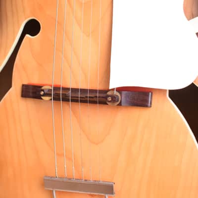 Rodebald Hoyer Bolero II – 1959 German Vintage Archtop Jazz Guitar / Gitarre Lindberg image 5