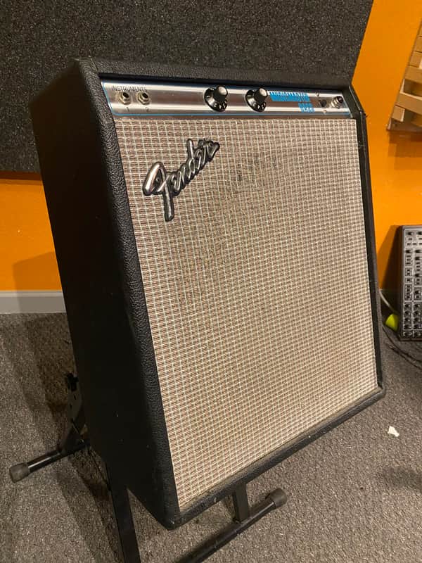 Fender Musicmaster Bass Tube 12" Combo Guitar Amp 1972 All Original Parts image 1