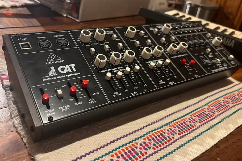 Behringer Cat Duophonic Analog Synthesizer 2020 - Present - Black image 1