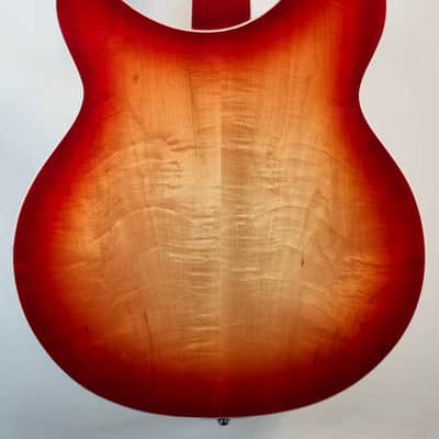Rickenbacker 1993 Plus 12-String Semi-Hollow Guitar, Fire Glo, 3 Toaster Pickups, Stereo, HSC image 14