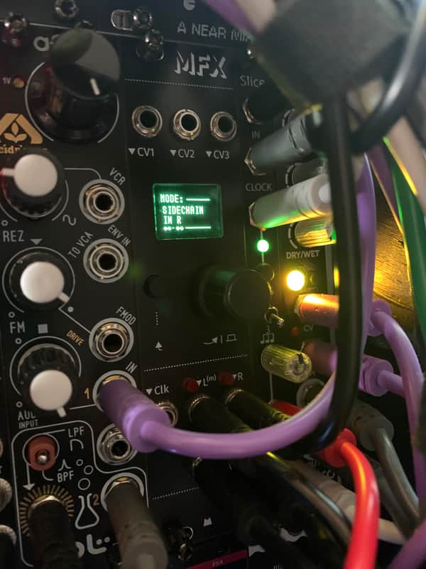 ALM/Busy Circuits ALM032 MFX Stereo Multi-Effects Processor Eurorack Synth Module 2022 - Present - Silver/Black image 1