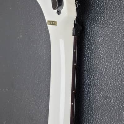 Rare Fernandes FST Lightning White MIJ Japan FR Set-neck image 23