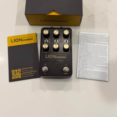 Universal Audio Lion '68 Super Lead Amp 2023 - Present - Black image 5