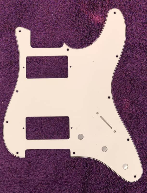 Warmoth  Hybrid Telecaster Pickguard 2023 Parchment image 1