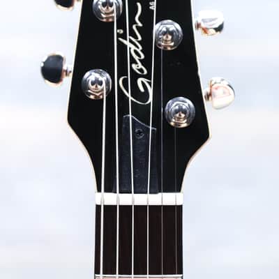 Godin A6 Ultra Cognac Burst HG Two-Chambered Electro-Acoustic Guitar w/Bag #17022193 image 7