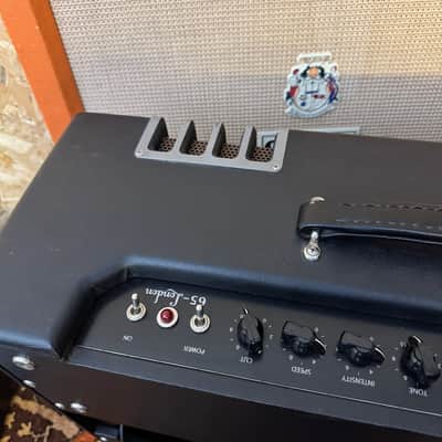 2004 65 Amps London 2x12 Valve Amplifier Combo w/ F Case *Ex Paul Stacey Oasis* image 9