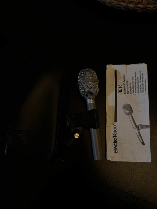 Electro-Voice RE16 Supercardioid Dynamic Microphone 1960 - 2019 - Gray image 1