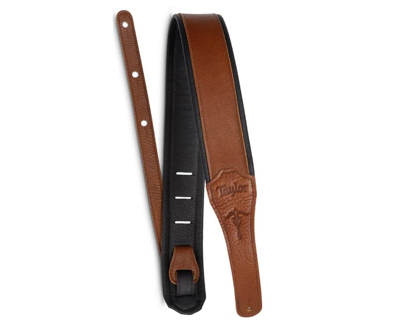 Taylor Guitars Aerial 500 Series Leather Guitar Strap - British Tan image 1