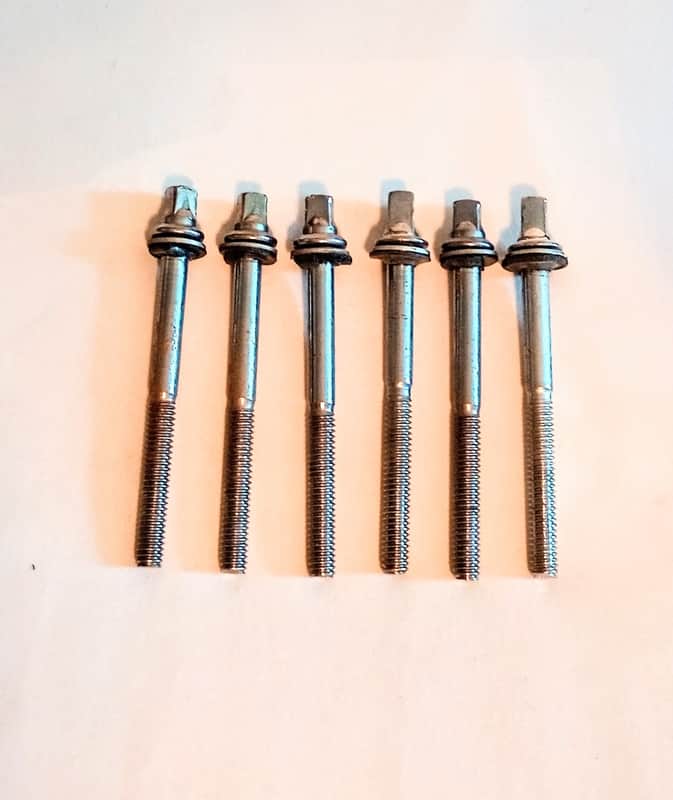 REMO ROTO TOMS TENSION RODS LOT OF 6 from 80's, 90's-FREE SHIP TO C-USA! image 1