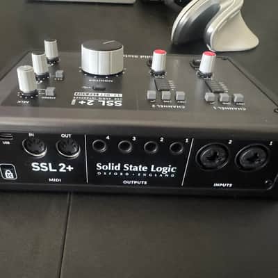Solid State Logic SSL2+ MkII USB Audio Interface 2024 - Present - Black image 5