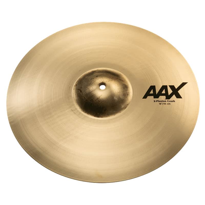 SABIAN 18" AAX X-Plosion Crash Cymbal Brilliant Finish image 1
