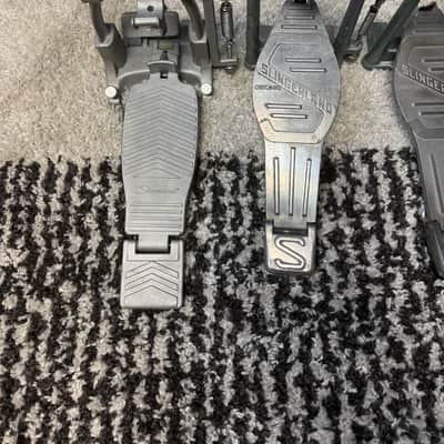 Vintage Slingerland Bass Drum Pedals – 2 Pedals + Parts – Restoration / Project Lot image 4