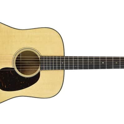 Martin D-18 Acoustic Guitar in Natural image 2