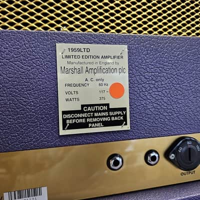 Marshall 1959LTD Purple Hendrix 1994 - purple image 7