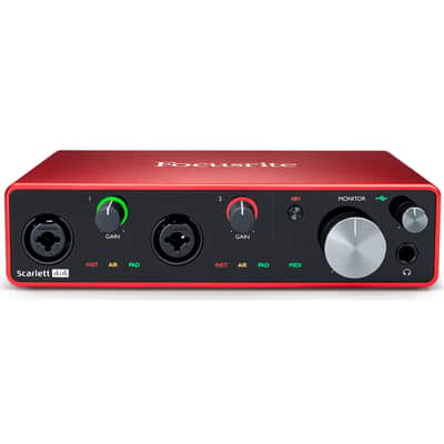 Focusrite Scarlett 2i2 3rd Gen USB Recording Interface image 1