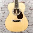 Martin - Standard Series OM-42 - Orchestra Model Acoustic Guitar - Natural - w/ Hardshell Case - x9257