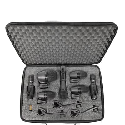 Shure PGADRUMKIT7 7 Piece Microphone Set For Drum Kit image 2