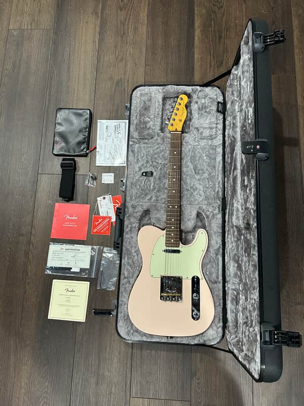 CME Exclusive Fender American Professional II Telecaster Shell Pink w/ Case