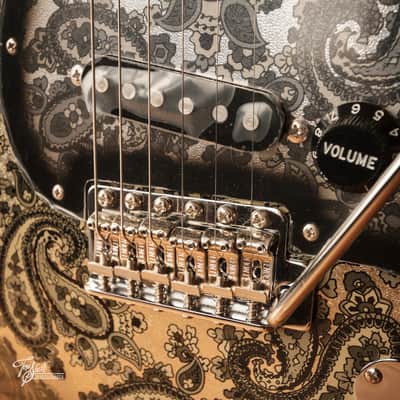 Fender Made in Japan Traditional 60s Stratocaster Black Paisley 2020 image 13