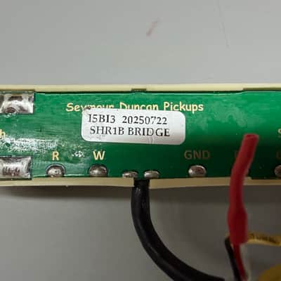 Seymour Duncan SHR-1b Hot Rails Strat Bridge Pickup 2010s - Cream image 8