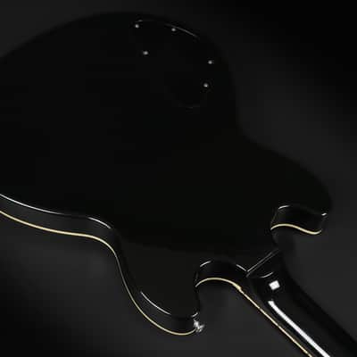 2013 Gibson Memphis Midtown Custom - Ebony | USA Semi-Hollow Block Inlays Burstbucker Humbucker Pickups 3.98kg | CoA OHSC image 12