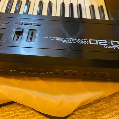 Roland D-20 61-Key Multi-Timbral Linear Synthesizer / Multitrack Sequencer 1988 - 1992 - Black image 7