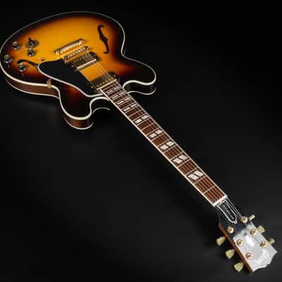 2009 Gibson Memphis ES-345 Stereo Reissue - Vintage Sunburst | USA Semi-Hollow Classic '57 Humbuckers Varitone Switch | OHSC image 7
