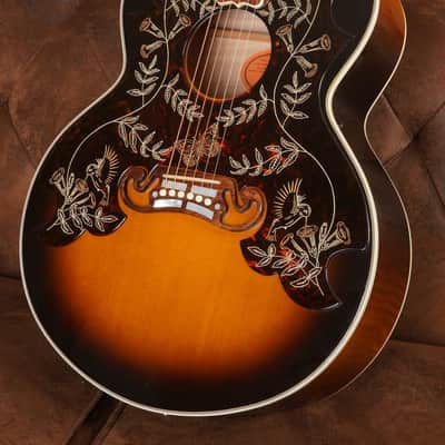Gibson SJ-200 Hummingbirds and Flowers image 5