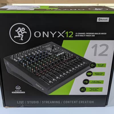 Mackie Onyx12 12-Channel Analog Mixer with Multitrack USB 2021 - Present - Dark Gray image 5