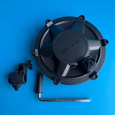 ALESIS NITRO DM7X Drum Part: 8 Inch Tom Single-Zone Mesh Pad w/L-Rod Clamp [V5] image 2