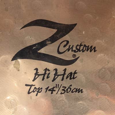 Zildjian 14" Z Custom Hi-Hat Cymbal Pair image 3